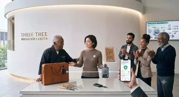 「【株式会社Three Tree】携帯代理店、ブログ運営を経て辿り着いた、NFCタグが創る「効率の先にある未来」」の画像