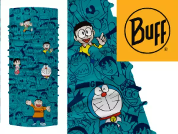 BUFF、可愛いドラえもんのネックウェアにNewカラー「グリーン」が追加！