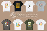「スカンジナビアン・パターン・コレクション 北欧デザインの新作Tシャツが「Amazon Merch on Demand」に登場！」の画像1