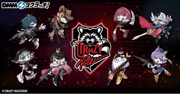 「Crazy Raccoon スクラッチ第二弾」6月9日（金）より期間限定で販売開始！