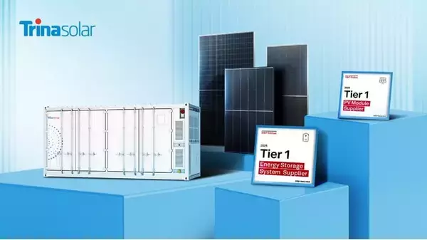 トリナ・ソーラー、S&P Global Commodity Insightsによる「Tier 1クリーンテック企業」に選出　太陽光と蓄電の両分野で世界的評価を獲得