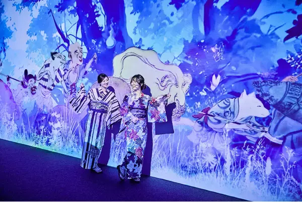 「動き出す妖怪展 TOKYO」が3月27日から東京で開催。JR東海の『#東京ゾクゾク』キャンペーンとのタイアップチケットの販売決定。日本が誇る妖怪美術と映像技術による没入型デジタルアートミュージアム。