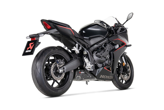 【AKRAPOVIC】HONDA CBR650R/CB650R STD/E-Clutch車 24-26年用JMCA政府認証マフラーの販売開始！