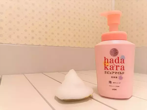 「忙しいママたちを応援！『ｈａｄａｋａｒａボディソープ　泡で出てくる薬用ピュアマイルドタイプ』誕生の裏側」の画像