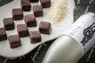 新潟県十日町市のリゾートホテル ベルナティオ｜地元酒造会社と10カ月間の試作を経て…開業30周年記念コラボ「大人のチョコダイヤモンド」【4月18日(土)から提供スタート！】