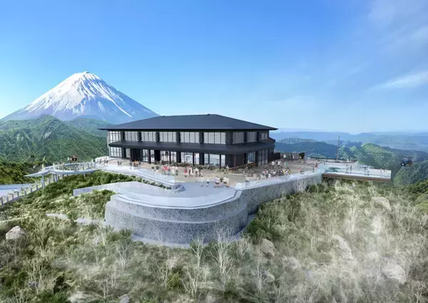 箱根ロープウェイで行く、ドキドキの新体験！４月２５日　大涌谷駅に新展望エリア「ちきゅうの谷」をオープン