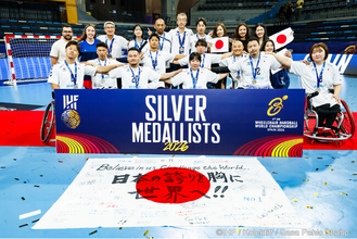 【ハンドボール】第4回車いすハンドボール世界選手権 2回目の挑戦で銀メダルを獲得！