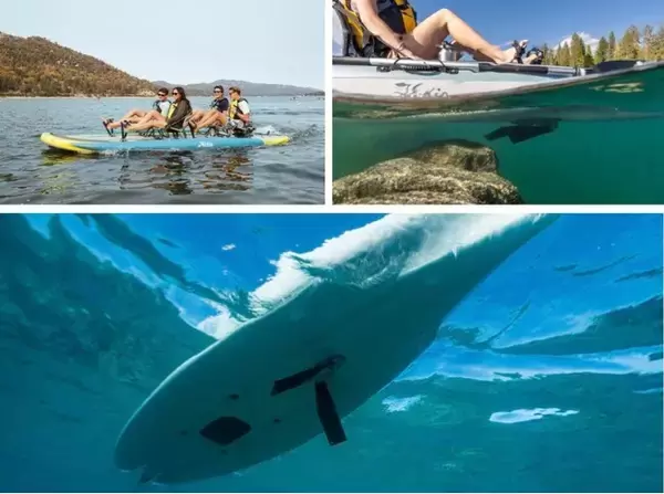 【沖縄初*】足漕ぎカヤックでリゾートホテルを周遊する海上プレミアムツアーを開始。水陸両用の車いす「モビチェア」導入で障がいのある方の海体験も実現