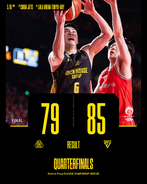 【群馬クレインサンダーズ：試合結果】5/10(日) vs 千葉ジェッツ りそなグループ B.LEAGUE QUARTERFINALS 2025-26