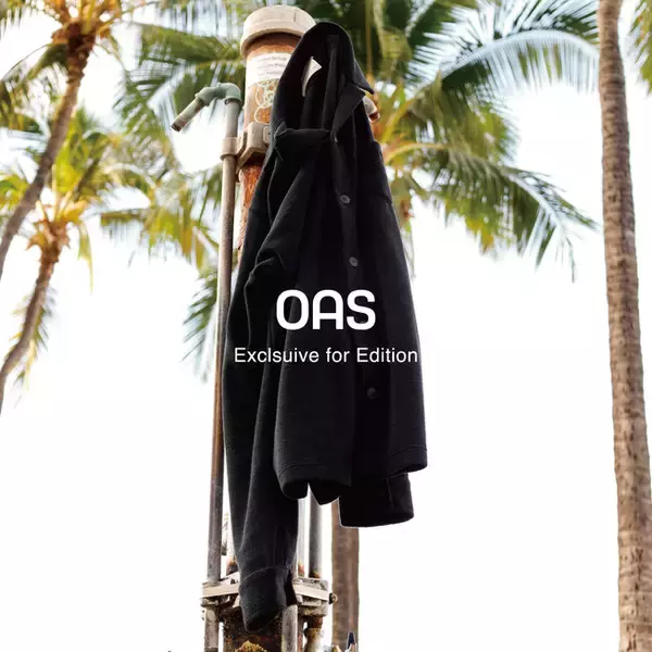 6月7日（金）より、エディション全店にて〈OAS（オーエーエス）〉の別注アイテムを販売いたします。
