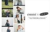 「【emmi×KEEN】アウトドアシーズンに最適な機能性と、アーバンスタイルにも馴染むモードなデザイン性を備えたサステナブルコレクションが登場！」の画像1
