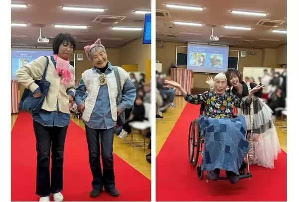 「メイクは心のバリアフリー」最高齢101歳もランウェイへ。シニア・障がいを持つ方・福祉学生が共に歩む18組のファッション・ウォーク開催
