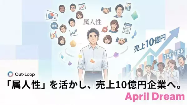 【Out-Loop株式会社】「仕組み化・マニュアル化」の時代に逆行！営業の“属人性”を大爆発させ、営業オタクが集まる10億円企業を創ります。