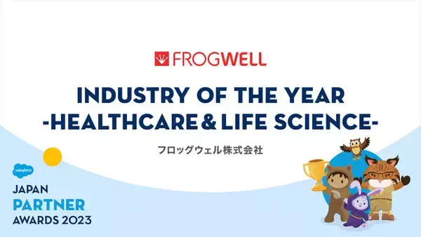 フロッグウェル株式会社、Salesforce Japan Partner Award 2023を受賞