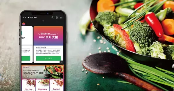 全国の飲食店を対象にトータル支援サービスを展開してる「BEYOND」の導入店舗数が1,000店舗突破
