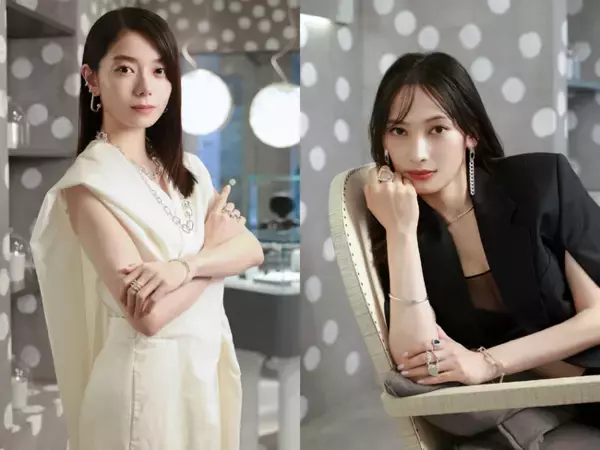 「フランス発ジュエリーブランドBLANC IRIS ( ブランイリス )神戸店歴史ある神戸旧居留地エリア内に路面店を10月13日オープン／俳優の森カンナさん・大政絢さん来店」の画像