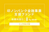 「オルタナティブ投資プラットフォーム「オルタナバンク」、『【3ヶ月毎分配】印ノンバンク金融事業支援ファンドID986』を募集開始」の画像1