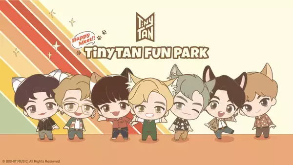 日本初！！BTSのキャラクター『TinyTAN』の体験型イベントが決定「TinyTAN FUN PARK(タイニータン ファンパーク)」 3月26日(土)より東京をはじめ、大阪、福岡、香港にて開催