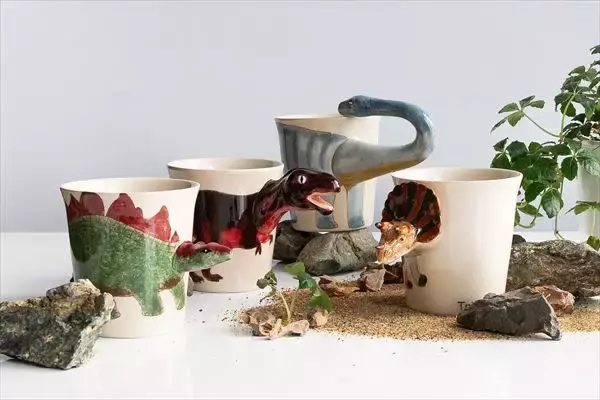 【恐竜好きさんへ贈る】立体的でリアルなDinosaur Mugの登場！