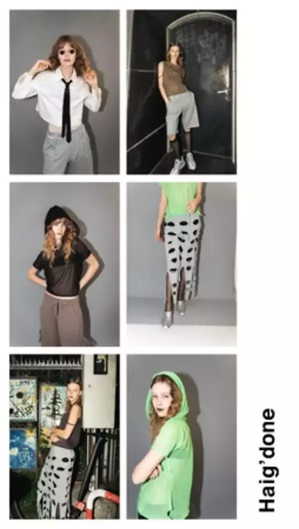 アパレルブランド「Haig'done(ヘイグドネ)」2ndコレクションを発表。6月6日より販売開始。展示会の開催も決定