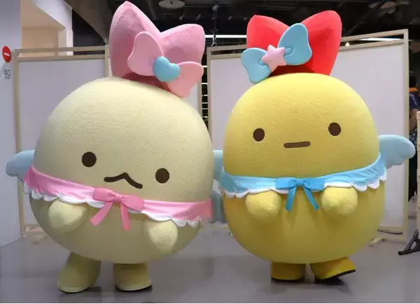 「8月2日に東京ドームで行われた読売ジャイアンツの公式戦にすみっコぐらしの新キャラクター「えびてんのしっぽ」が初登場しました！」の画像