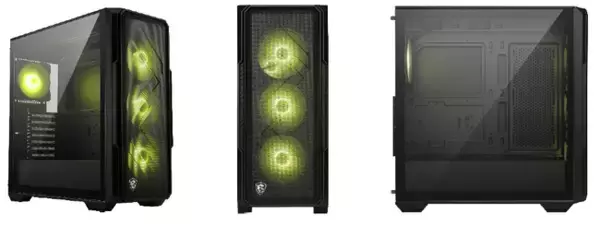 MSI、ARGBファンを4基標準搭載したゲーミングPCケース「MAG FORGE 340R AIRFLOW」「MAG FORGE M120R AIRFLOW」をドスパラ限定で発売
