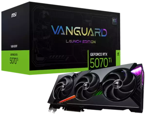 MSI、グラフィックスカード新製品のお知らせGeForce RTX 5070 Tiを搭載したオリジナルクーラーモデル3製品を発表
