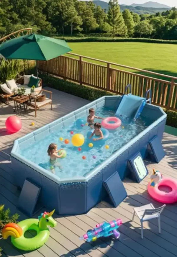 子供用折り畳みプール キッズプール　家庭用プール 簡易プール 屋外用 家庭用 空気入れ不要 10秒で 簡単組立 折りたたみ式　　2月14日バレンタイン限定10%OFF　3990円/個　中国義烏から直販