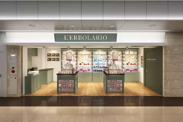 「イタリア発 香るナチュラルビューティー『L’ERBOLARIO(レルボラリオ)』国内2店舗目を名古屋駅地下街「ゲートウォーク」に出店」の画像