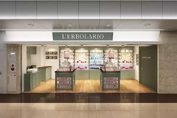 イタリア発 香るナチュラルビューティー『L’ERBOLARIO(レルボラリオ)』国内2店舗目を名古屋駅地下街「ゲートウォーク」に出店