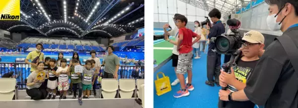 日本財団「子ども第三の居場所」に通う福岡と大分の子どもたちが世界水泳の裏側に潜入※