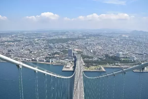 明石海峡大橋塔頂体験ツアー『明石海峡大橋ブリッジワールド』2024年度開催・参加申込受付開始のご案内