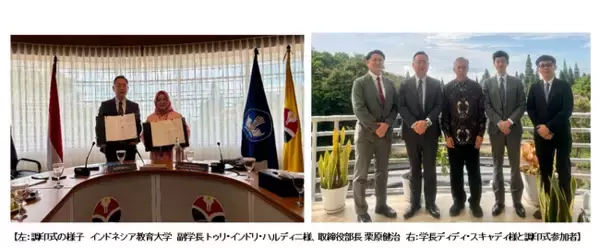 アイデムが、インドネシア教育大学とインターンシッププログラムに関する覚書を締結 ～インドネシアの大学との締結は今回初～