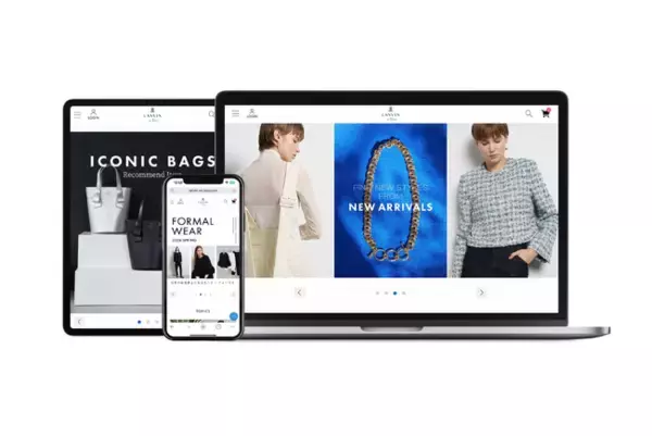 「LANVIN en Bleu / LANVIN COLLECTION 両公式オンラインストアがサイト内検索「ユニサーチ」を導入」の画像