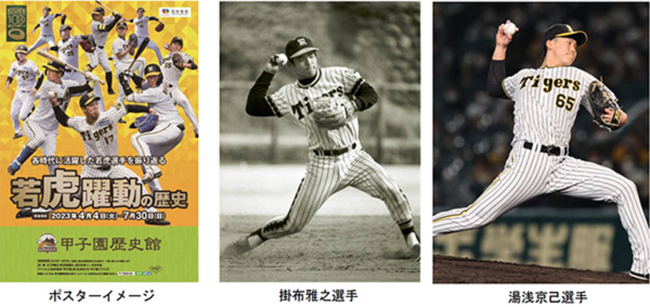 甲子園歴史館 阪神タイガース企画展「若虎躍動の歴史」を4月4日（火 