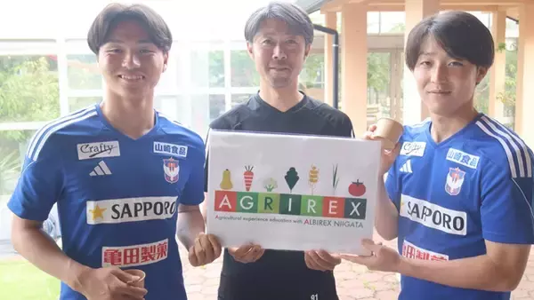 新潟市南区との農業体験教育「AGRIREX（アグリレックス）」ール レクチエの袋かけ