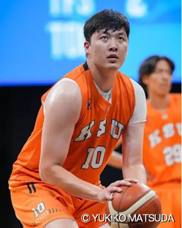 「【京都産業大学】体育会バスケットボール部　ヒシグバータル・オーギル選手がB2福井ブローウィンズへ加入」の画像