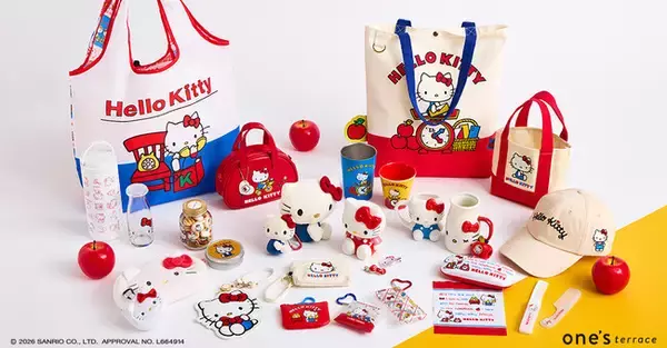 【one’sterrace】「HELLO KITTY」グッズが大集合！店頭イベントを2月13日（金）より開催！