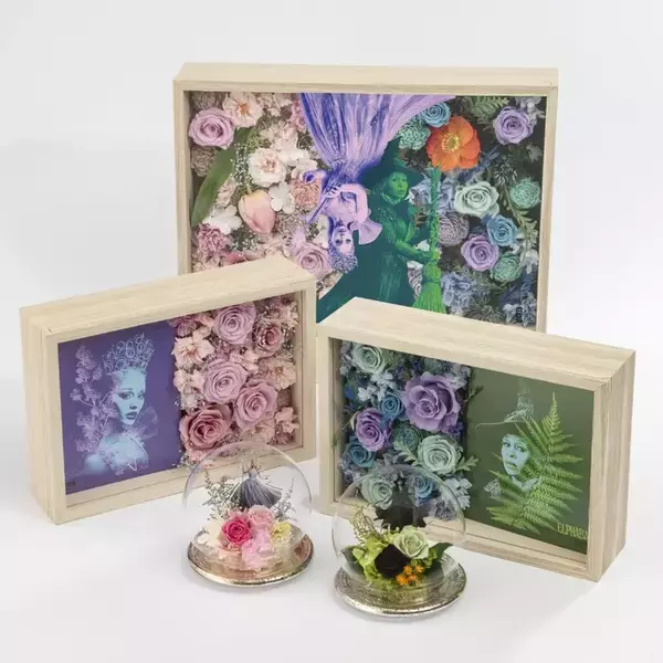 映画『ウィキッド 永遠の約束』の世界観を花々で表現したフラワーコレクションを数量限定で発売！3月16日より日比谷花壇オンラインショップにて受注開始。