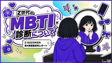 Z世代の97.6%がMBTIを認知、82.2%が自己理解に効果。Z世代のMBTI診断について独自の調査研究レポートをZ-SOZOKEN（Z世代創造性研究所）（運営：Fiom）が公開。