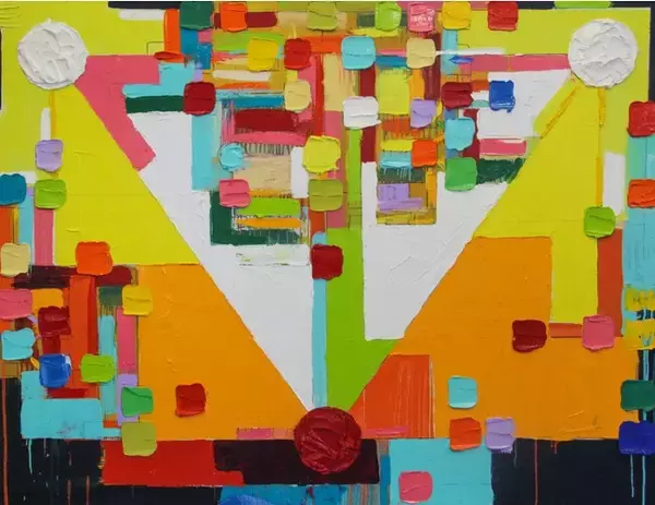 南 依岐個展『ALGORITHM』（アルゴリズム）。南が掲げるテーマ”アートコア゛（芸術の核）を独自のアルゴリズムを用いて。