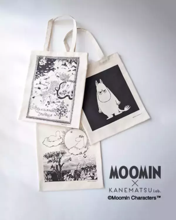 【銀座かねまつ】MOOMIN×KANEMATSU Lab.コラボレーション第2弾！サステナブル素材のトートエコバッグ登場