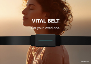 世界初 “ベルト型センシングウェアラブルデバイス 『VITAL BELT(バイタルベルト)』
