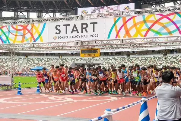 「東京2020オリンピック・パラリンピック」1周年に開催された「TOKYO LEGACY HALF MARATHON 2022」～パラ水泳金メダリスト木村敬一選手が完走後に語った想いと今後の目標とは～