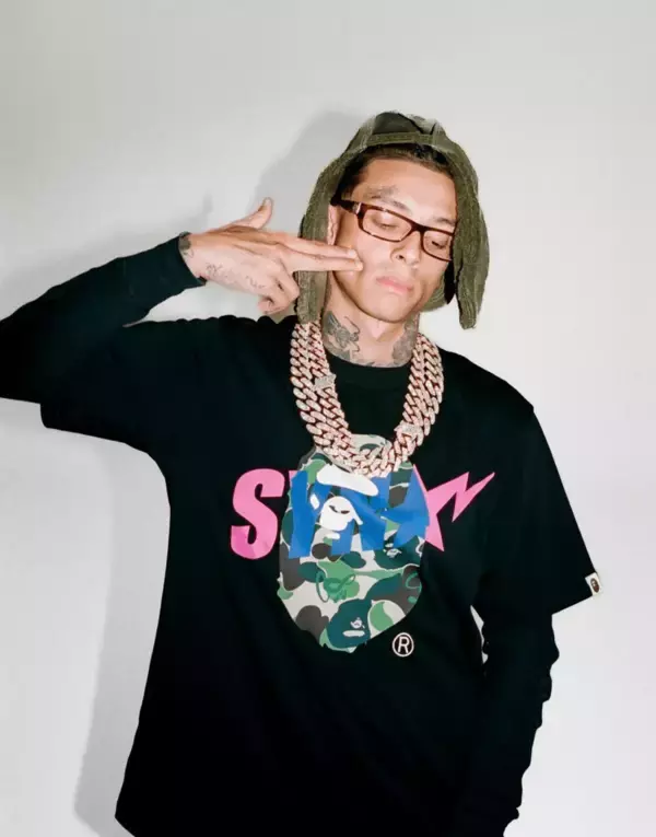 「セントラル・シー手掛ける〈SYNA World〉と〈A BATHING APE®︎〉によるカプセルコレクションが発売」の画像