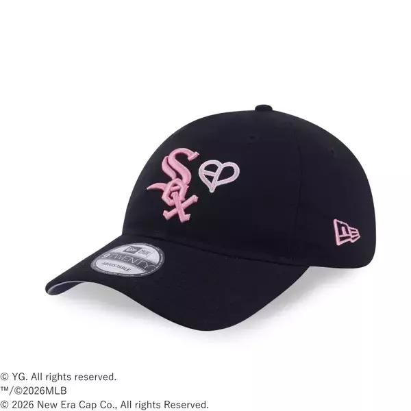 「〈NEW ERA®︎〉がBLACKPINKとMLB™を交えたトリプルコラボヘッドウェアを発売」の画像