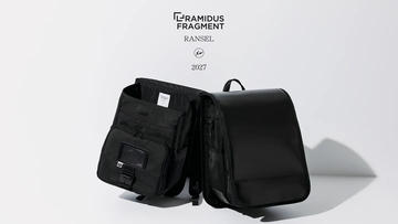 〈RAMIDUS〉x〈fragment design〉によるコラボランドセル RANSELの受注受付がスタート