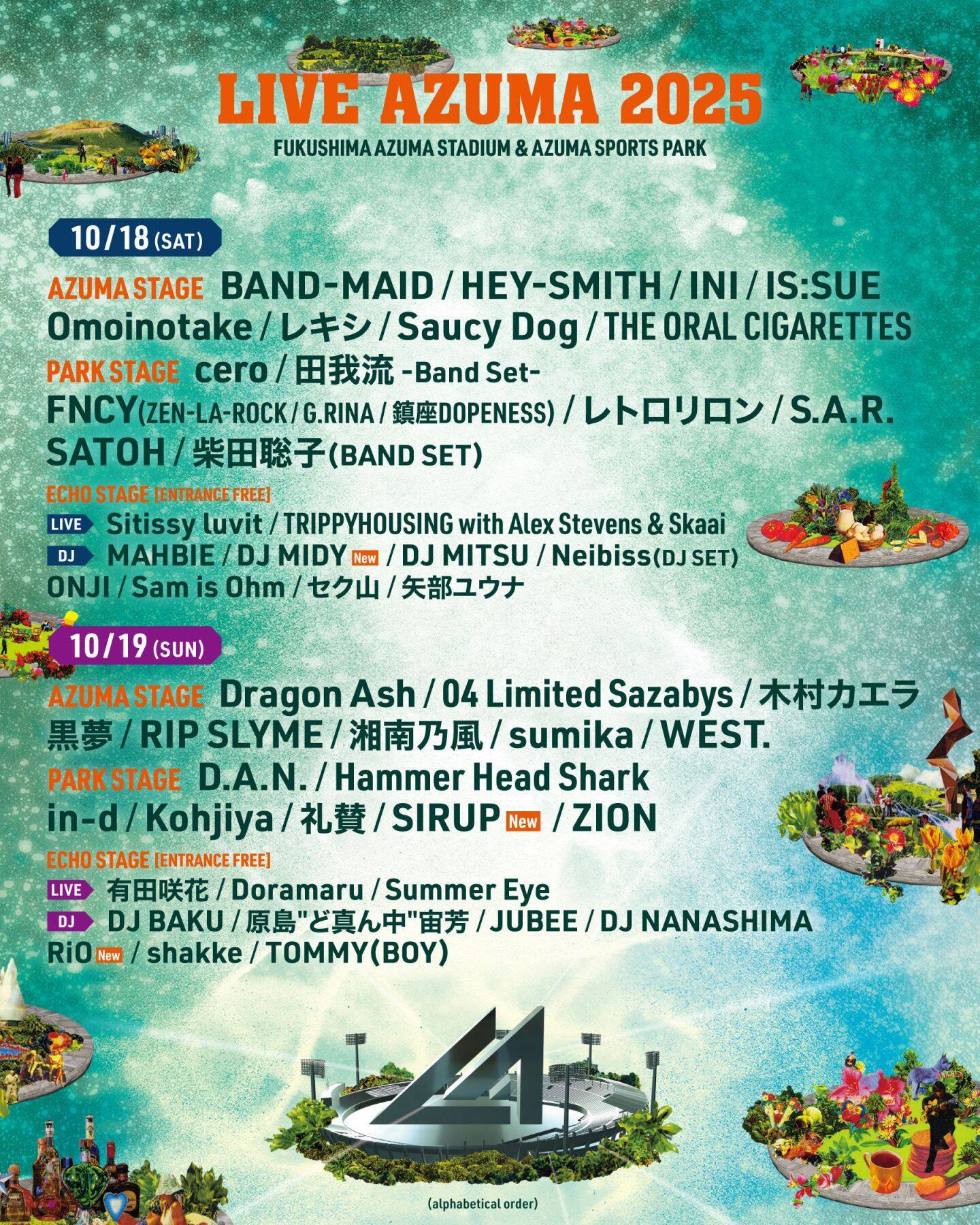 JUBEEとLIVE  AZUMAのクロスオーバー