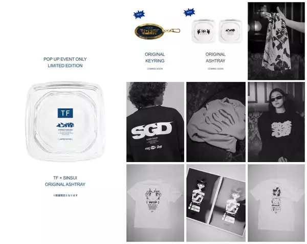 「学芸大学のNEOカラオケバー 心酔が五本木のセレクトショップ TFにて初のポップアップを開催」の画像