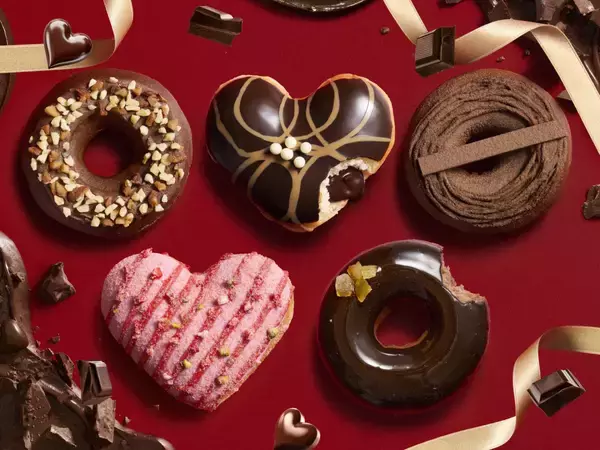 クリスピー・クリーム・ドーナツが本格ショコラドーナツ5種を期間限定発売
